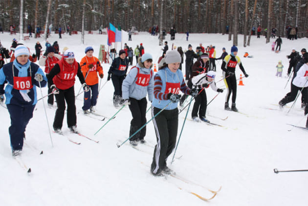 Оздоровительные акции и всероссийские соревнования